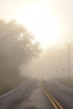 Road to Nowhere Stock Photos