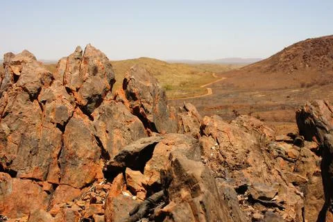 Road to Nowhere Stock Photos