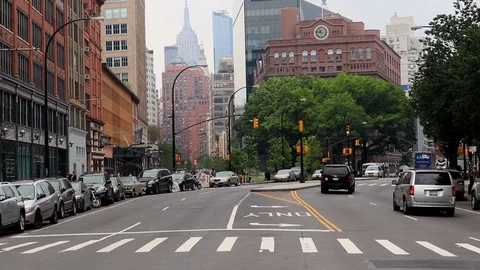 Road in NY 動画素材 102349084