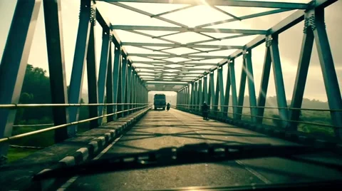 Road by the ocean at Bali Stock Footage 50070090