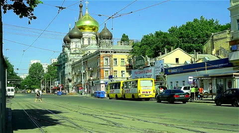 On Road in Odessa Stock Footage 49610190