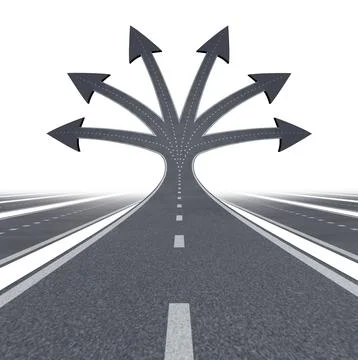Road To Opportunity Stock Illustration