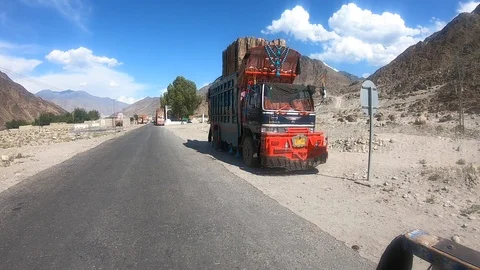 Road in Pakistan Stock-Footage 113617502