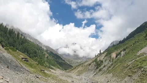 A road passing through a hilly area Stock-Footage 251540915