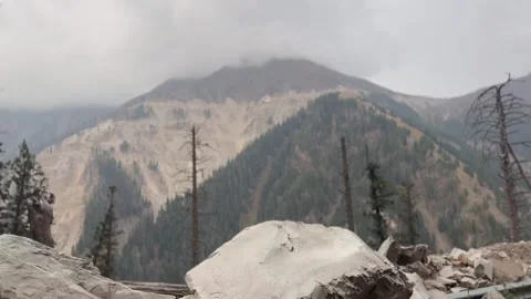 Road passing through mountains Stock-Footage 320218707