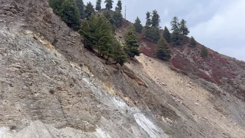 Road passing through mountains Stock-Footage 320219358