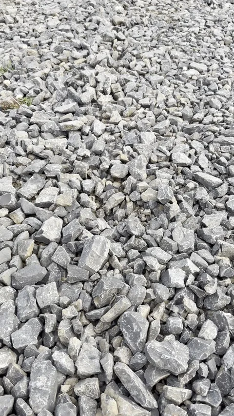 The road is paved with small stones. Stock Footage 309328610