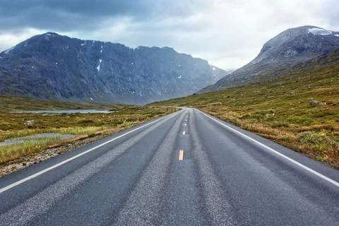 Road perspective Stock Photos