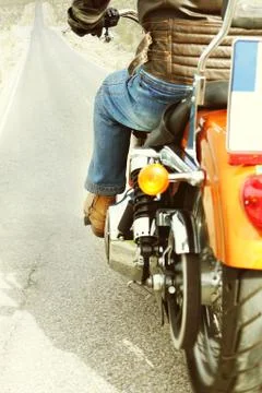 On the road Foto stock