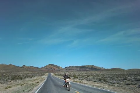 On the road Foto stock