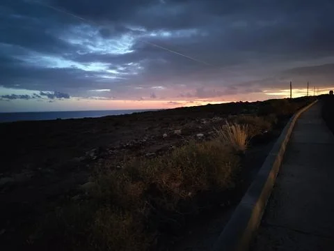 On the road Foto stock