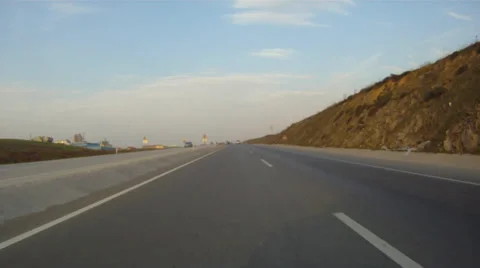 On The Road POV 02 Stock-Footage 36793188