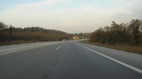 On The Road POV 05 Stock Footage 36793125