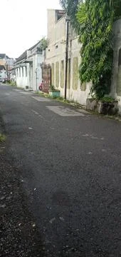 The Road is Quiet Foto stock