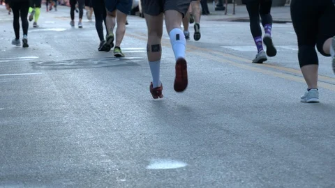 Road race Stock Footage 128443141