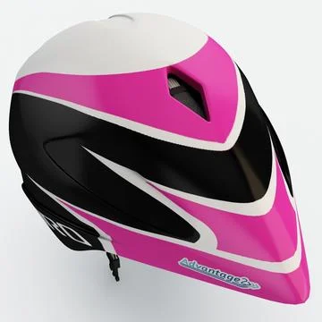 giro pink helmet