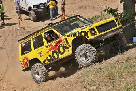 Off-road race Stock Photos