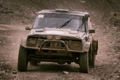 Off-Road Racing Stock Photos