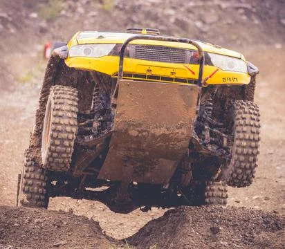 Off-Road Racing Stock Photos