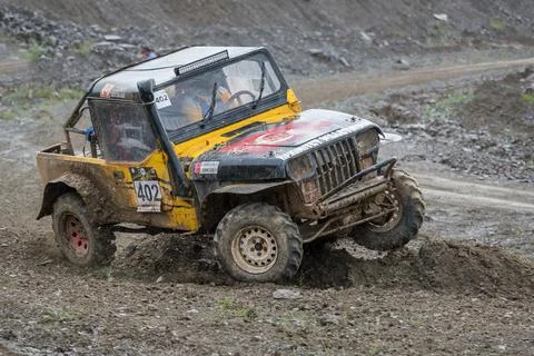 Off-Road Racing Stock Photos