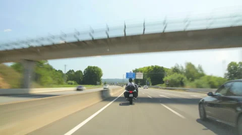 Road Rage Day Highway Camera Car High Speed 4k 02 Stock-Footage 40482243