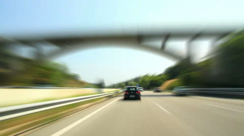 Road Rage Day Highway Camera Car Super High Speed 04 Stock Footage 40494818