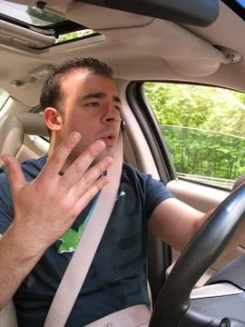 Road Rage Frustration Stock Photos