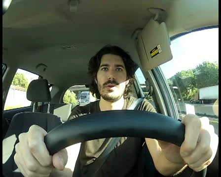 Road rage V1 - PAL Video stock 12457607
