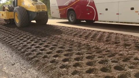Road Repairing Video stock 75943759