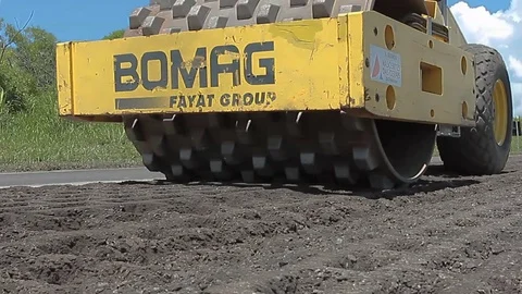 Road Repairing Video stock 75945011