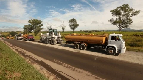 Road Repairing Video stock 75945704