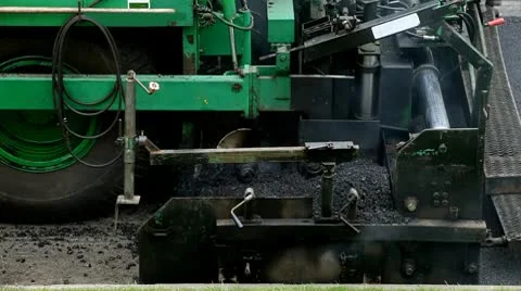 Road Resurfacing Equipment Stock Footage 10591909