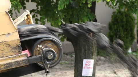 Road Resurfacing Equipment Stock Footage 10592272