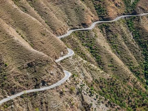Road to Rishikesh Stock Photos