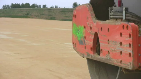 Road roller Stock Footage 147964