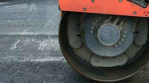 Road Roller Stock Footage 865867