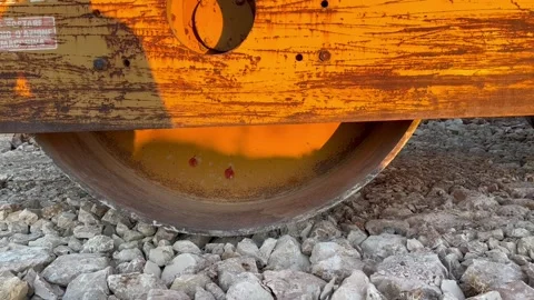 Road roller Stock Footage 167858163