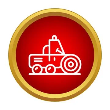 Road roller icon showing construction and asphalt paving 库存插图
