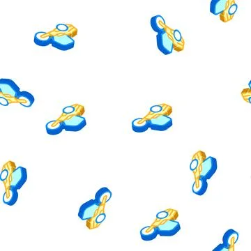 Road roller isometric icon vector isolated illustration Stock Illustration