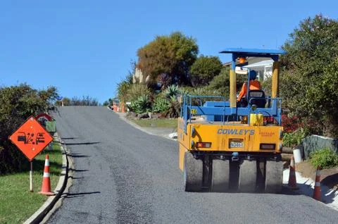 Road roller Stock Photos