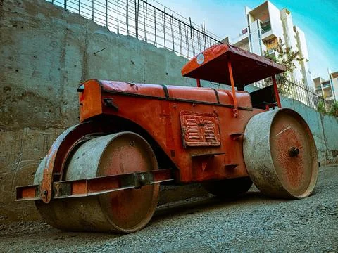 Road roller Stock Photos