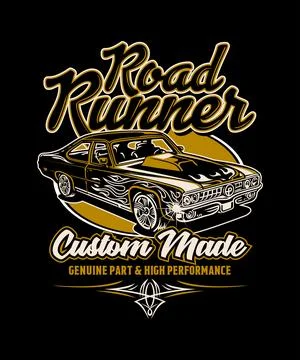 Road runner Stock Illustration