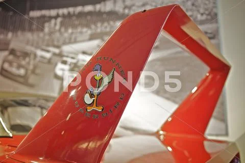 Road Runner Superbird spoiler Stock Photos