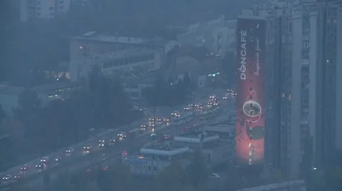 Road. Sarajevo 스톡 동영상 8684594