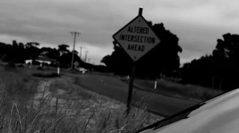 Road side footage Stock Footage 34578268