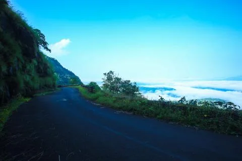 The Road Side Sea Stock Photos