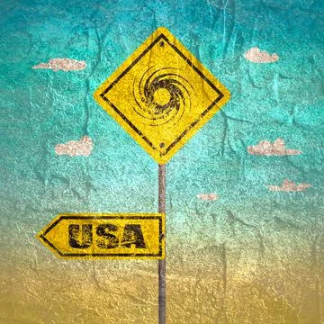 Road sign with arrows Stock Illustration