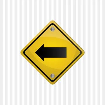 Road sign design Stock Illustration