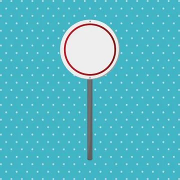 Road sign design Stock Illustration