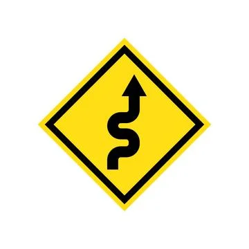 Road sign icon vector Stock Illustration